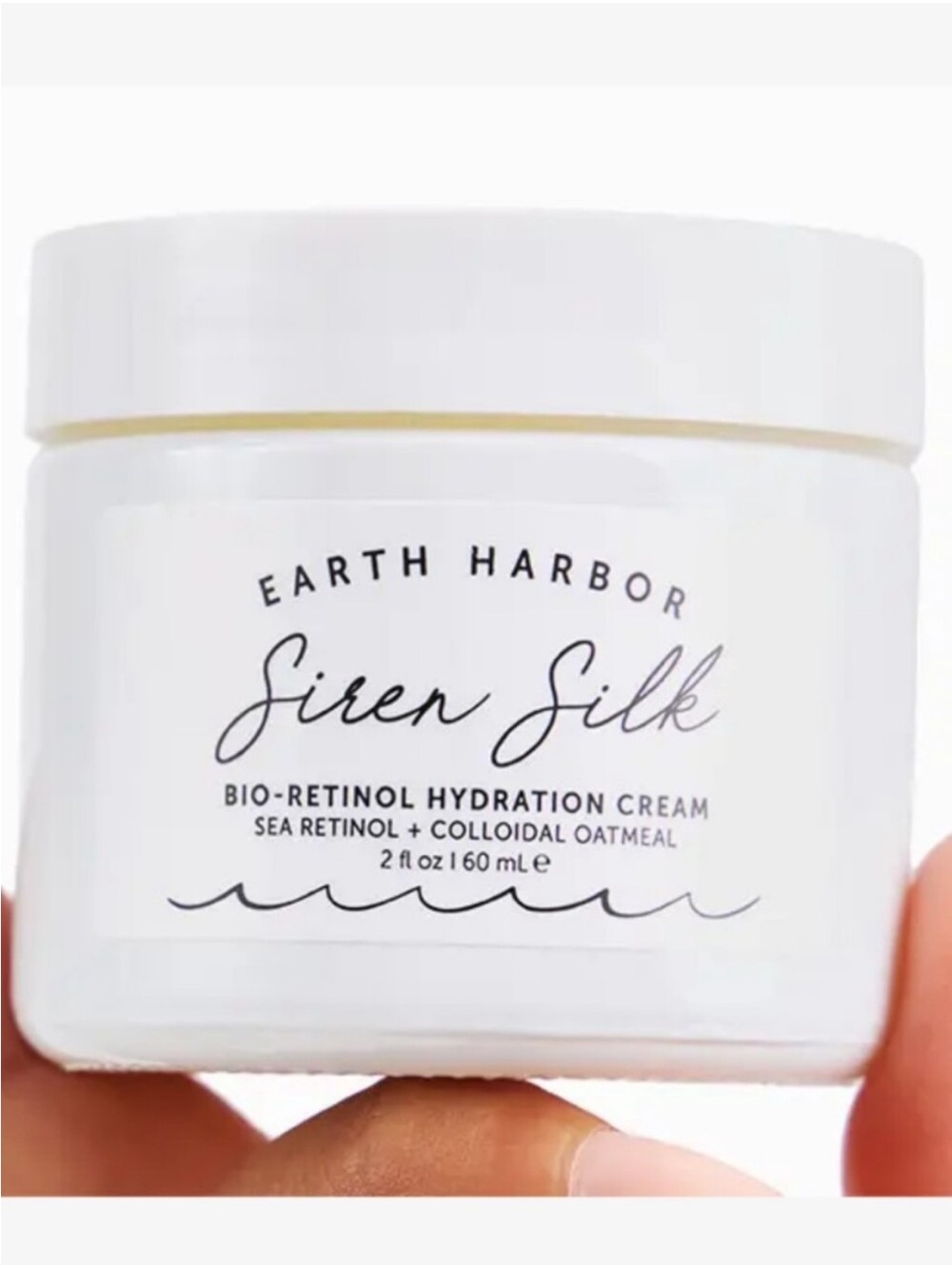 Earth Harbor Siren Silk Bio-Retinol Hydration Cream — White